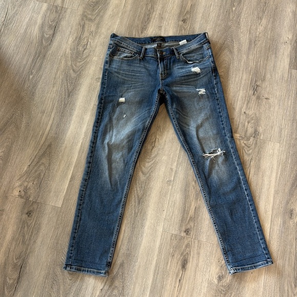 Banana Republic girlfriend Blue Denim Jeans size 26 - Picture 2 of 10